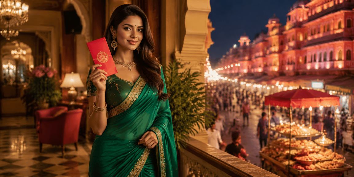Jaipur red envelope bonus festive celebration